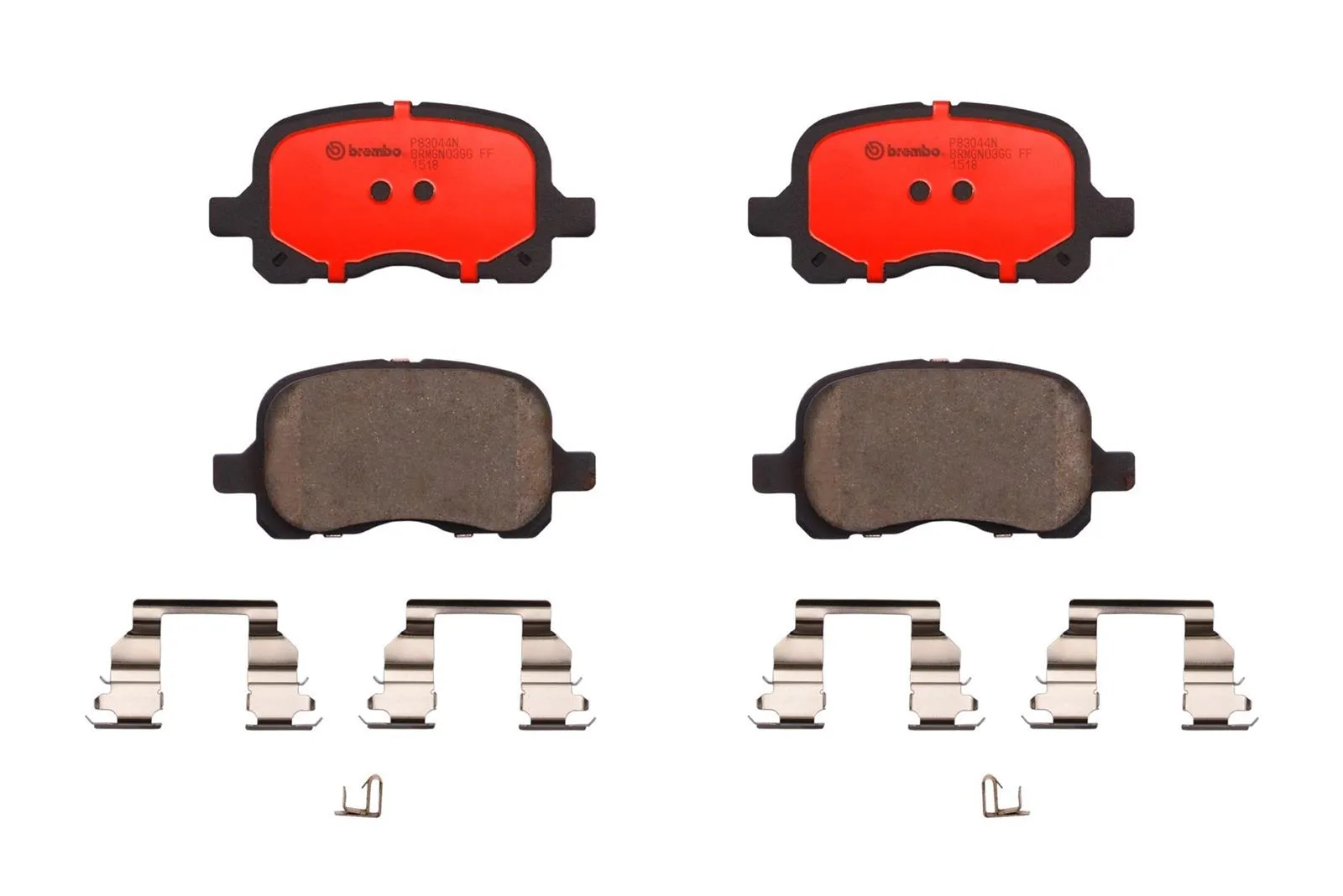 Brembo Disc Brake Pad and Rotor Kits KT00548