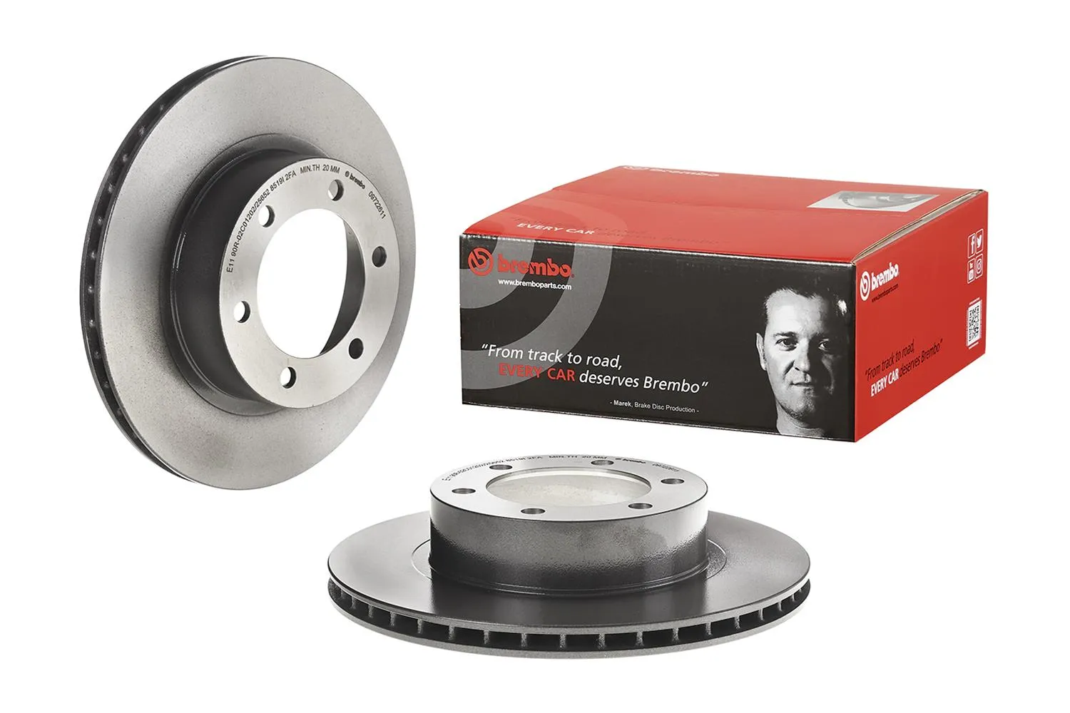 Brembo Disc Brake Pad and Rotor Kits KT00552