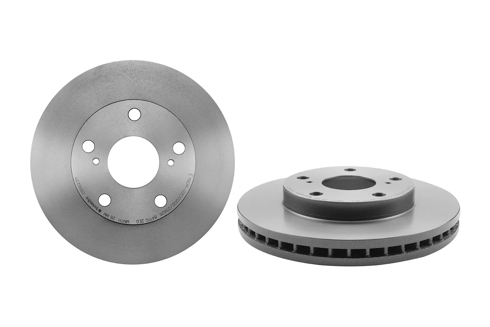 Brembo Disc Brake Pad and Rotor Kits KT00553