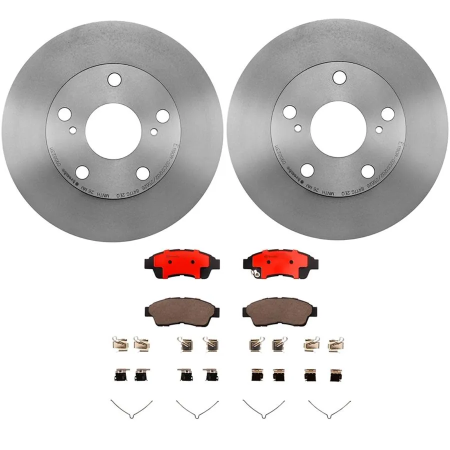 Brembo Disc Brake Pad and Rotor Kits KT00553