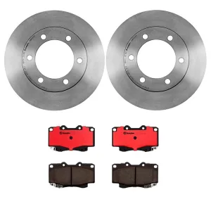 Brembo Disc Brake Pad and Rotor Kits KT00556