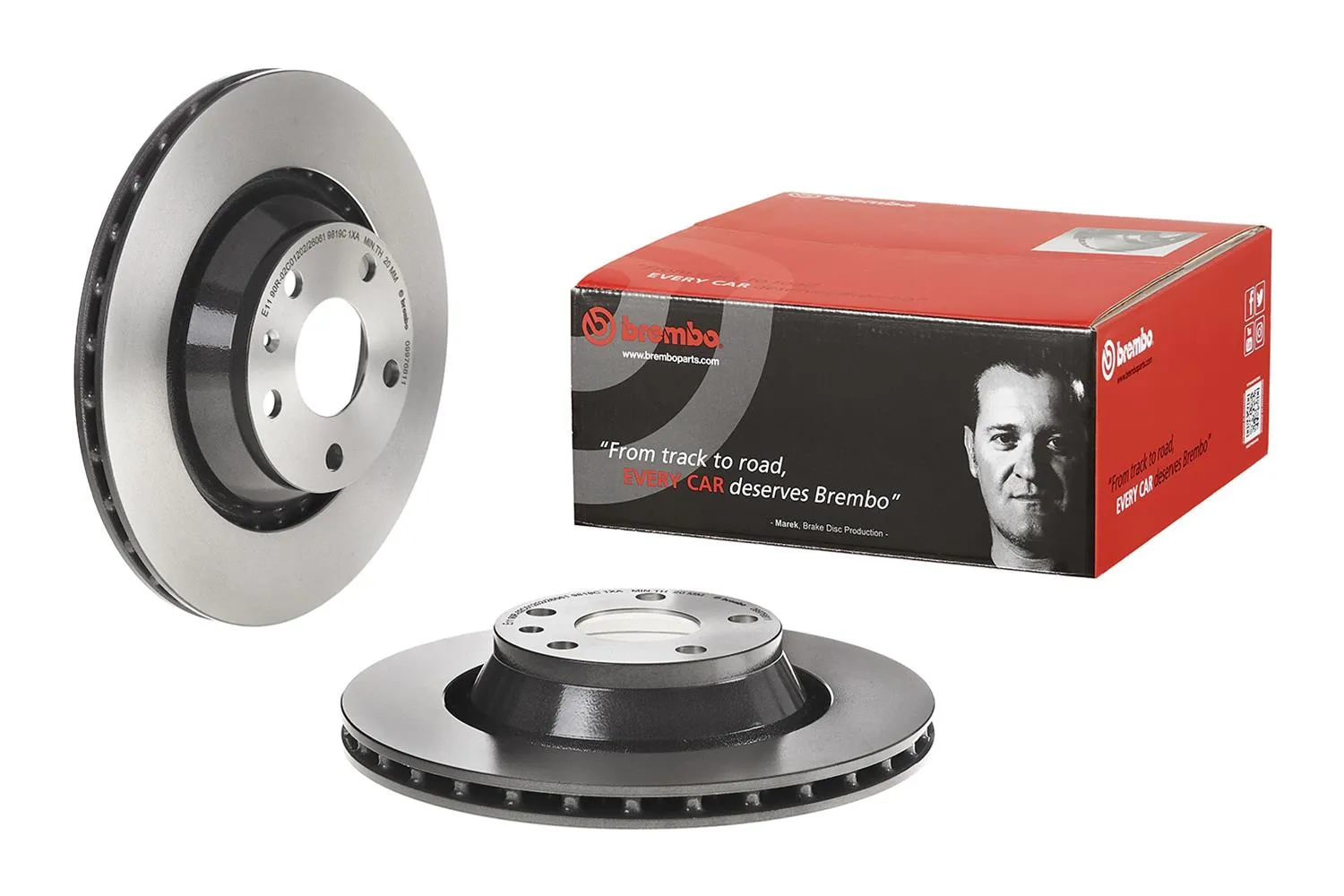 Brembo Disc Brake Pad and Rotor Kits KT00624