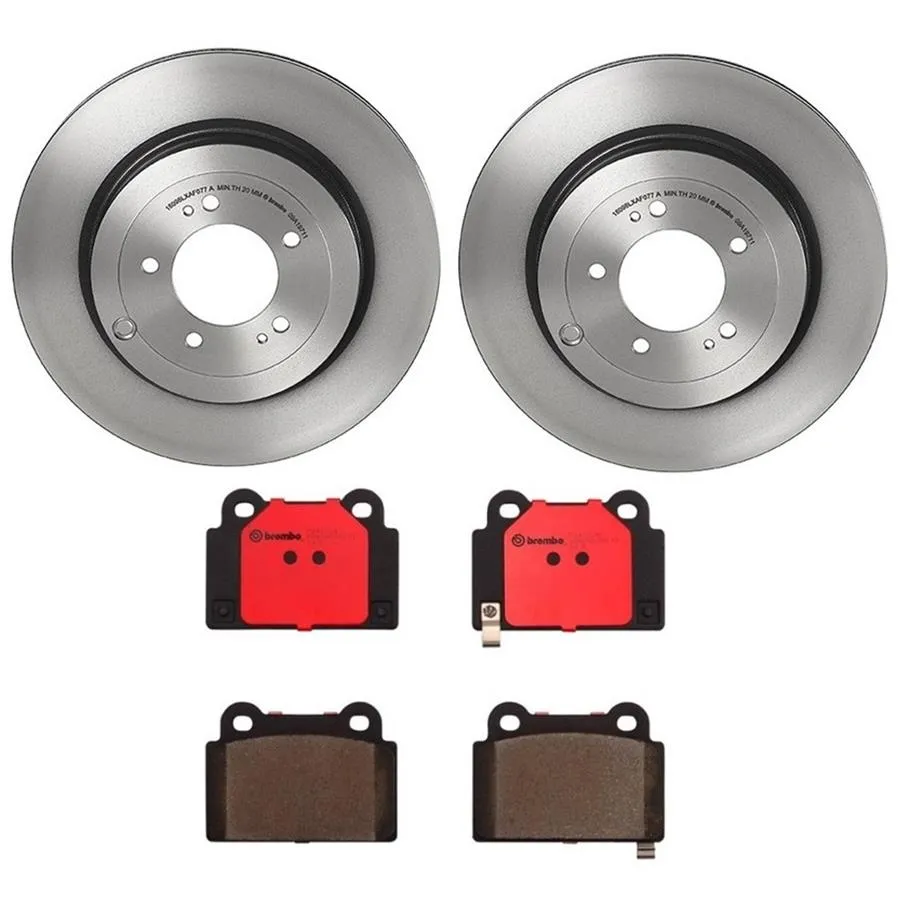 Brembo Disc Brake Pad and Rotor Kits KT00632