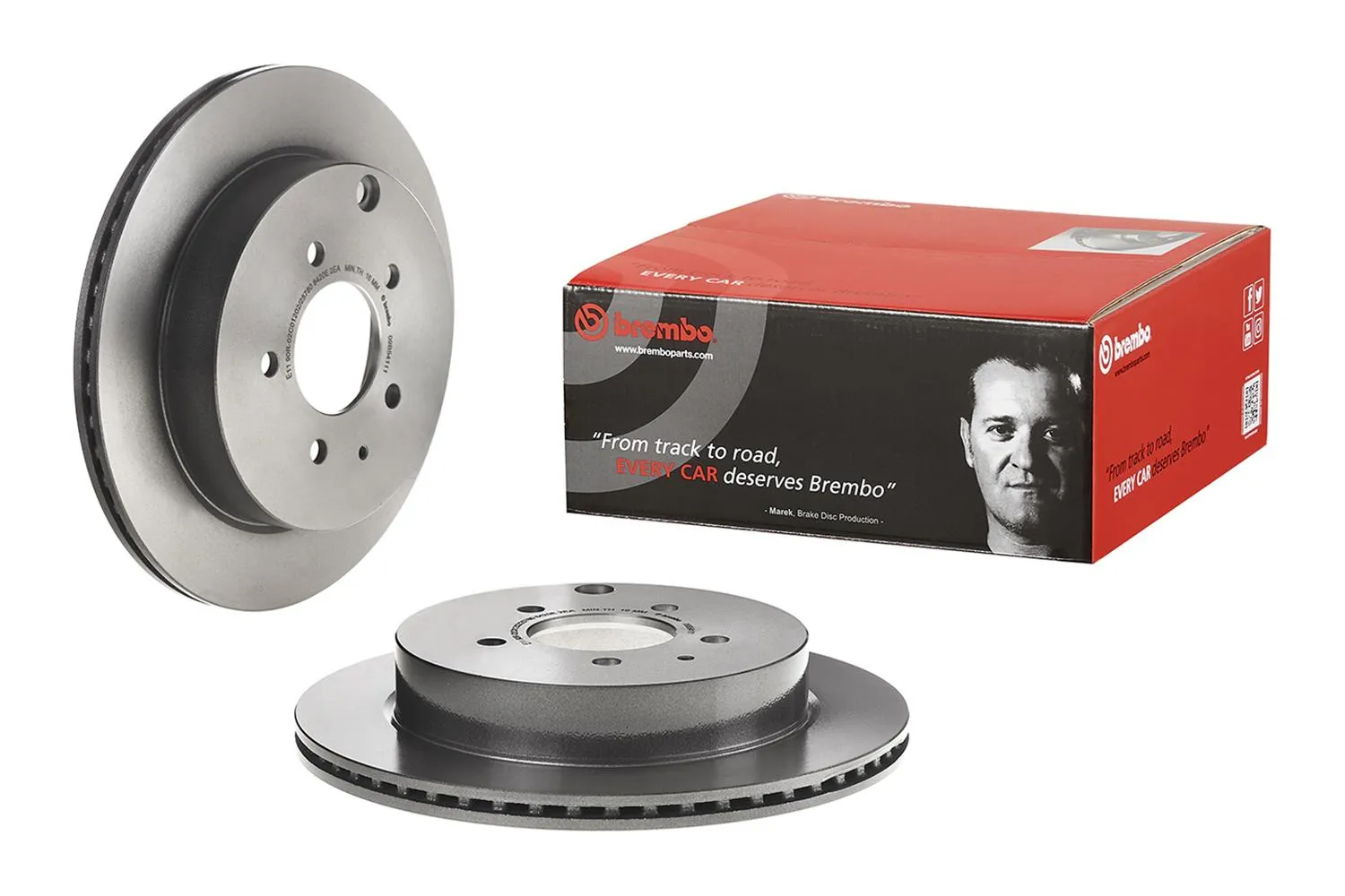 Brembo Disc Brake Pad and Rotor Kits KT00653