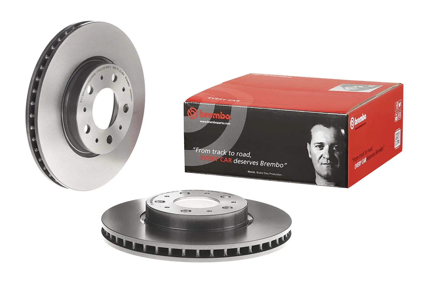 Brembo Disc Brake Pad and Rotor Kits KT00658