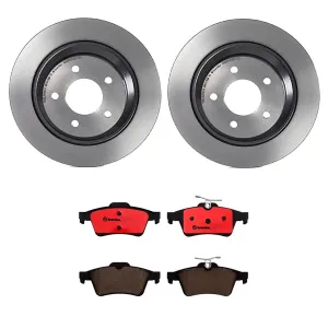 Brembo Disc Brake Pad and Rotor Kits KT00660