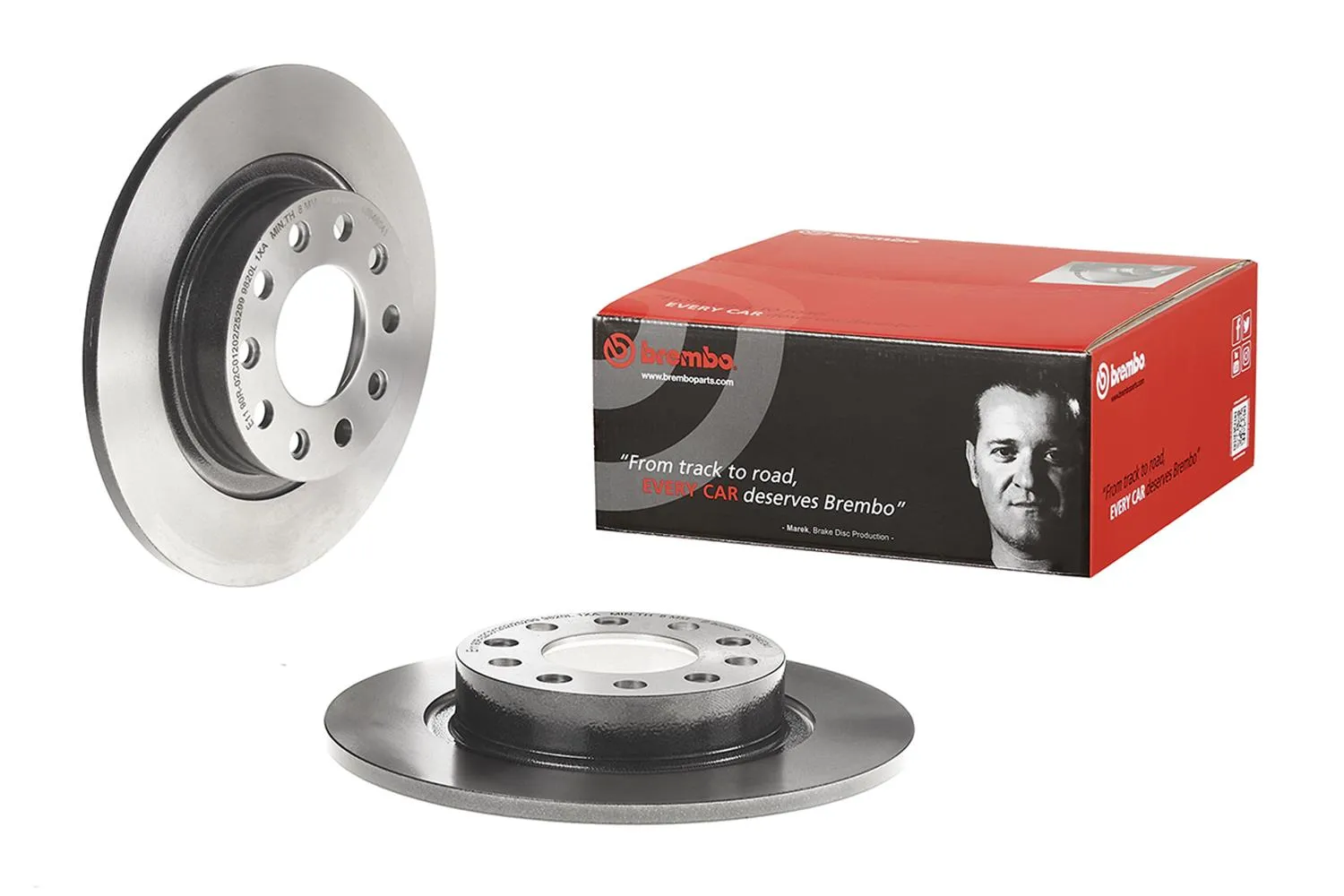 Brembo Disc Brake Pad and Rotor Kits KT00669