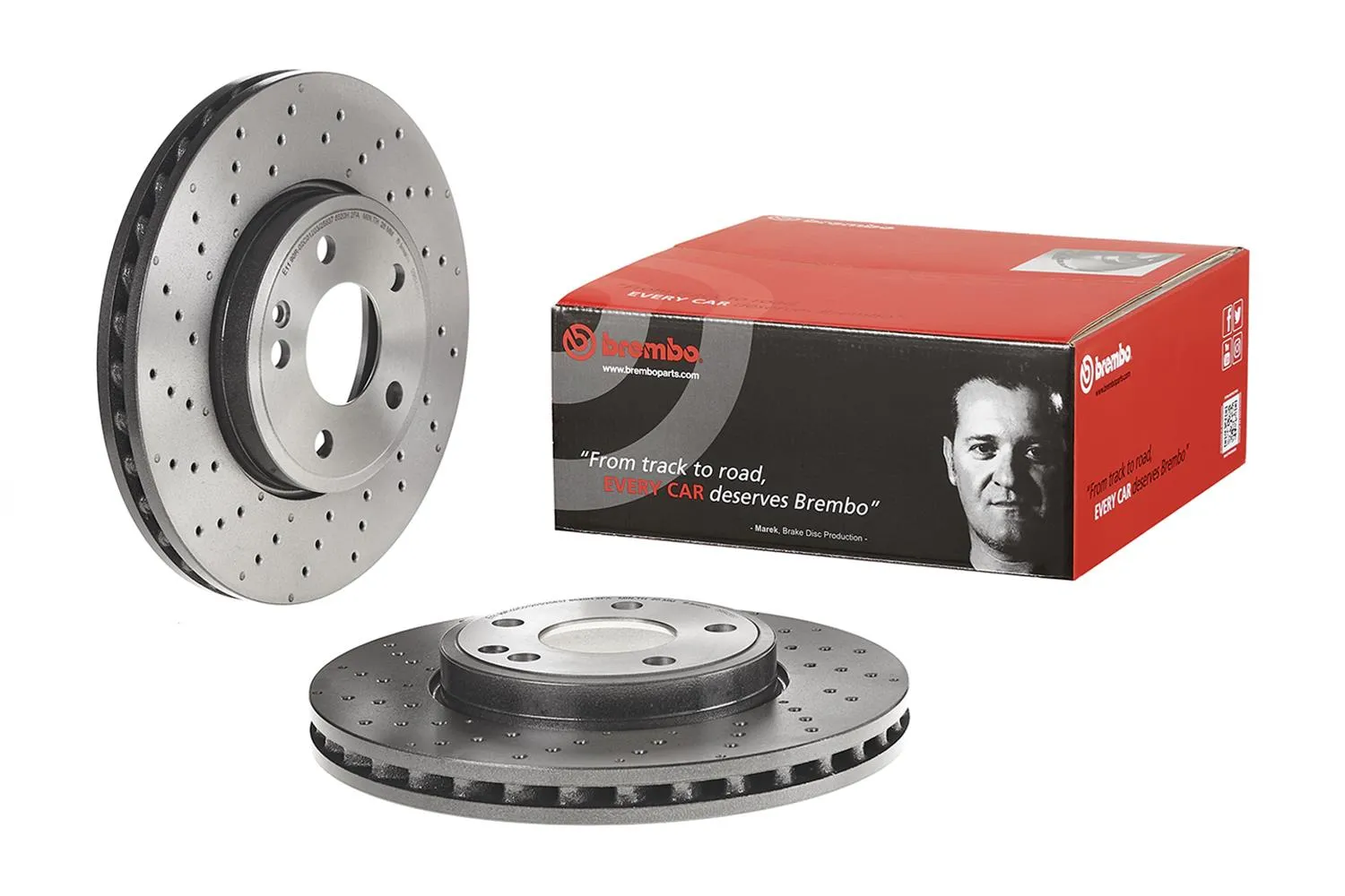 Brembo Disc Brake Pad and Rotor Kits KT00713