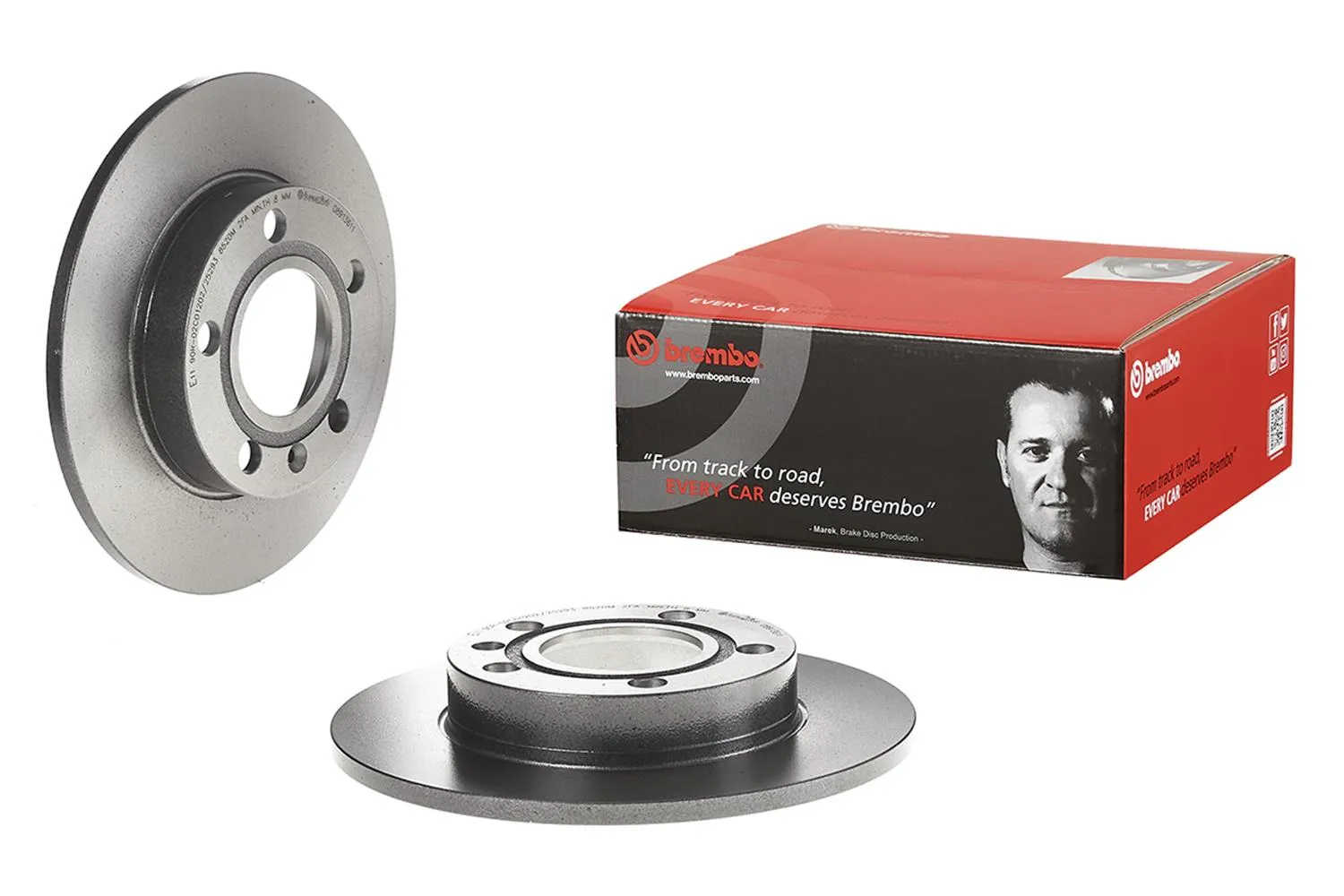 Brembo Disc Brake Pad and Rotor Kits KT00736