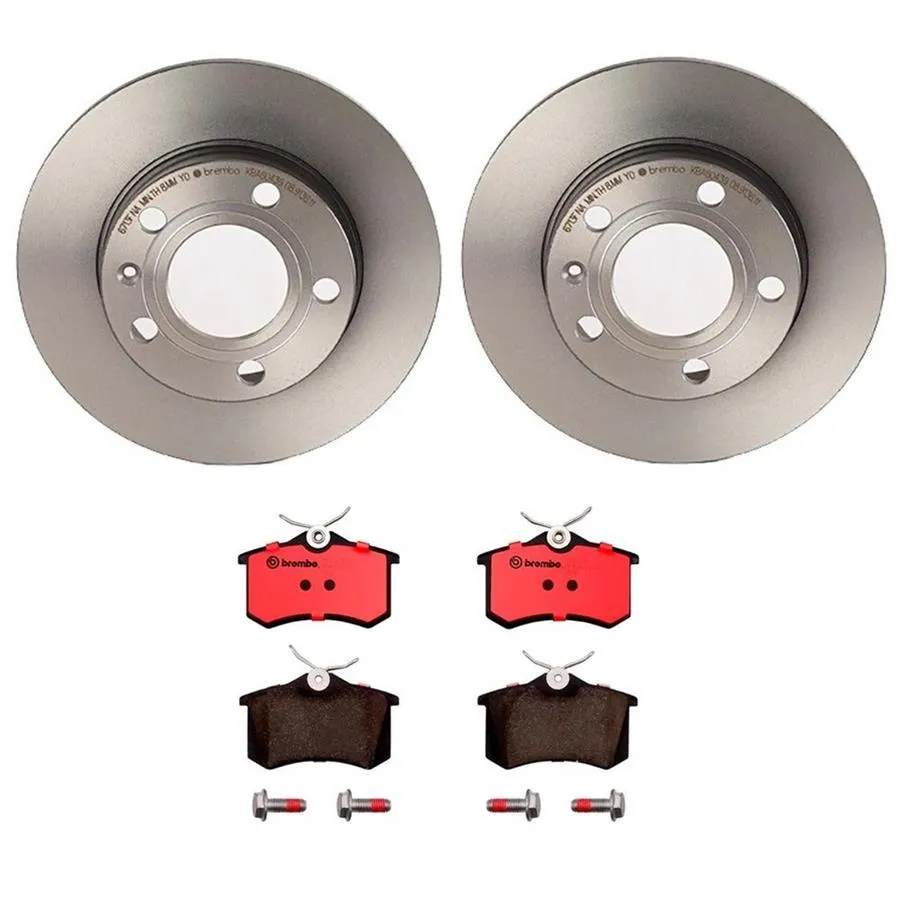 Brembo Disc Brake Pad and Rotor Kits KT00736