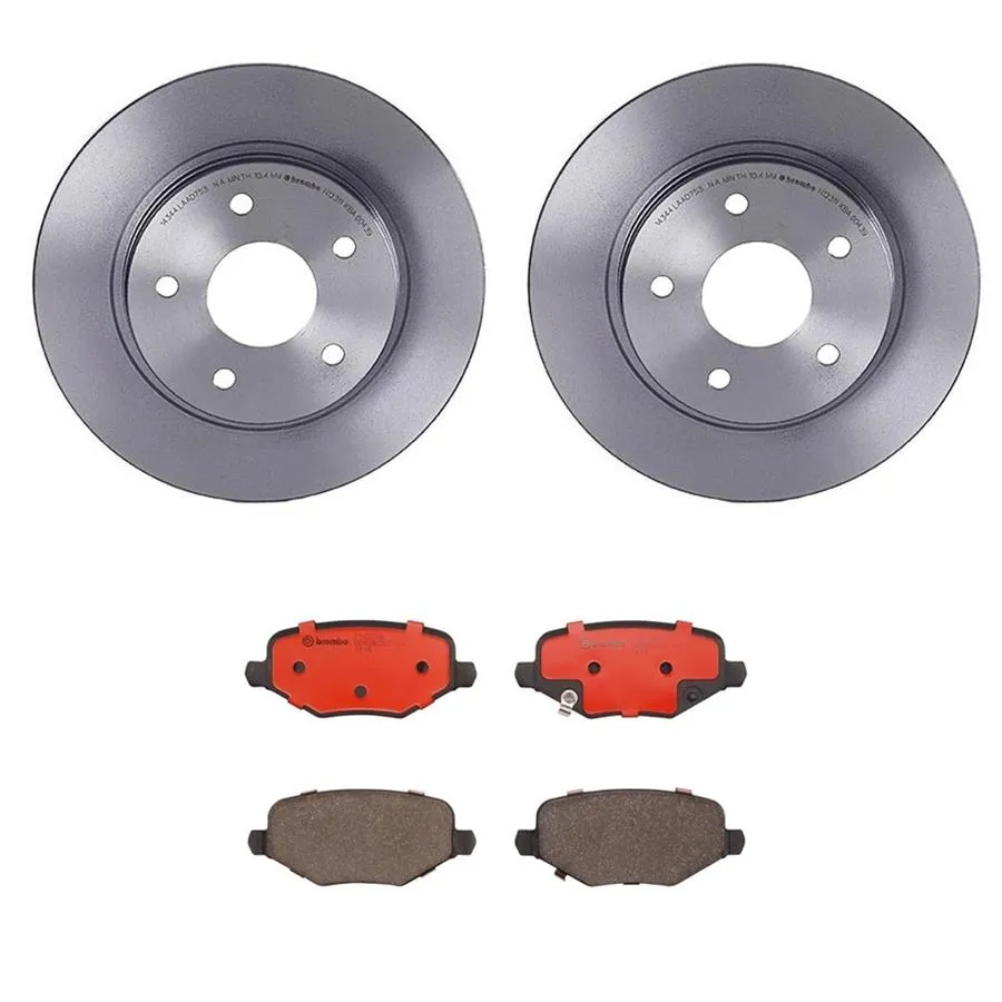 Brembo Disc Brake Pad and Rotor Kits KT00793