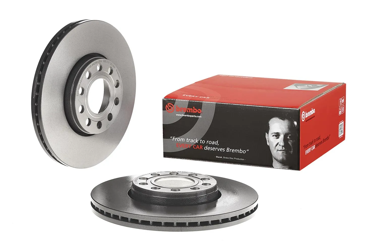 Brembo Disc Brake Pad and Rotor Kits KT00827