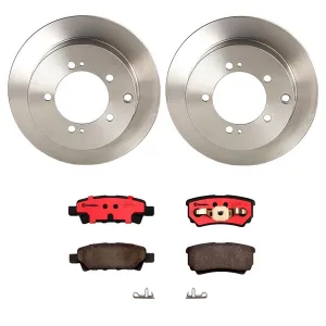 Brembo Disc Brake Pad and Rotor Kits KT00840