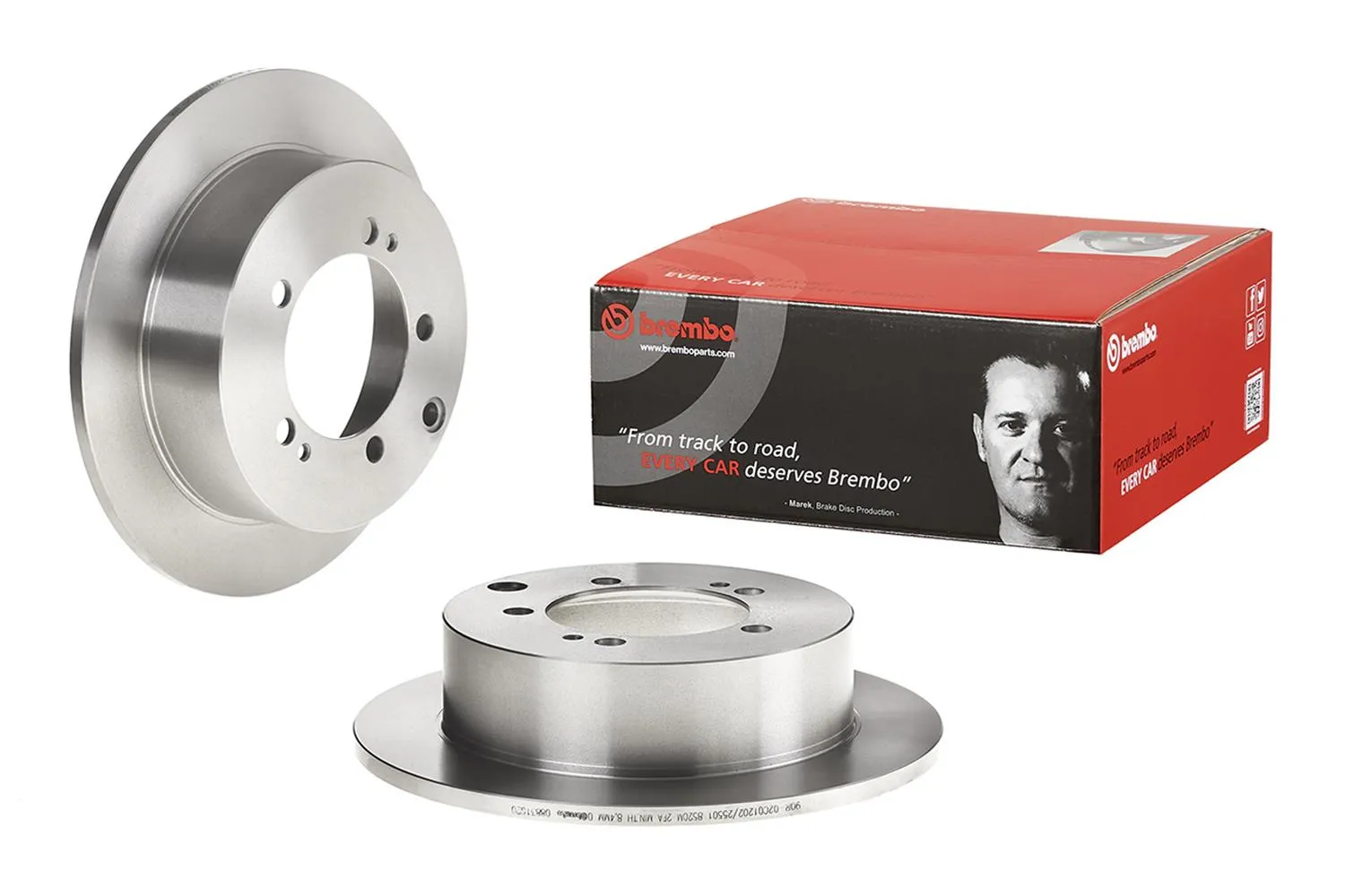 Brembo Disc Brake Pad and Rotor Kits KT00840