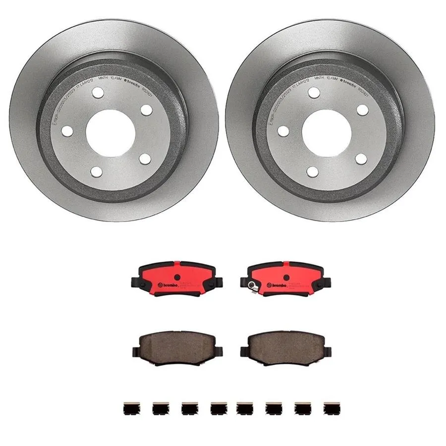 Brembo Disc Brake Pad and Rotor Kits KT00847