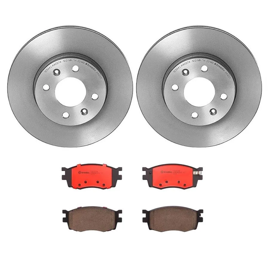 Brembo Disc Brake Pad and Rotor Kits KT00893