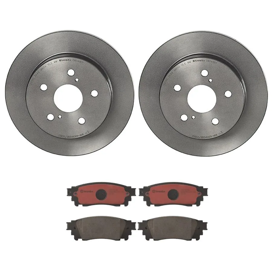 Brembo Disc Brake Pad and Rotor Kits KT00A05