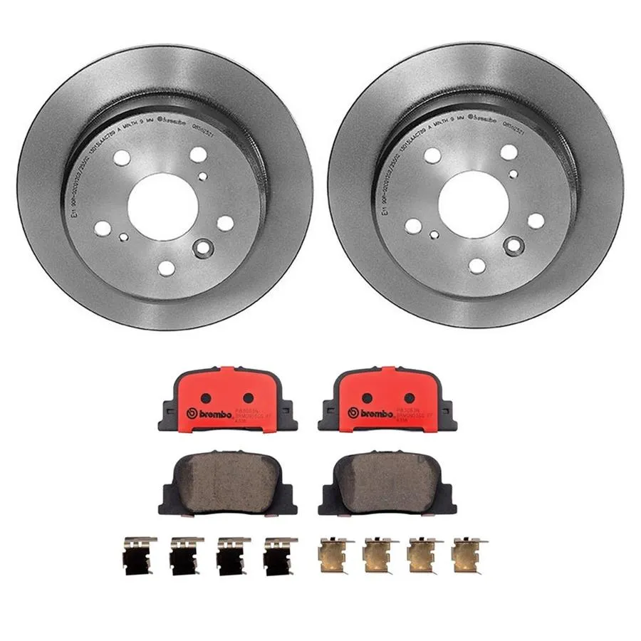 Brembo Disc Brake Pad and Rotor Kits KT00A18