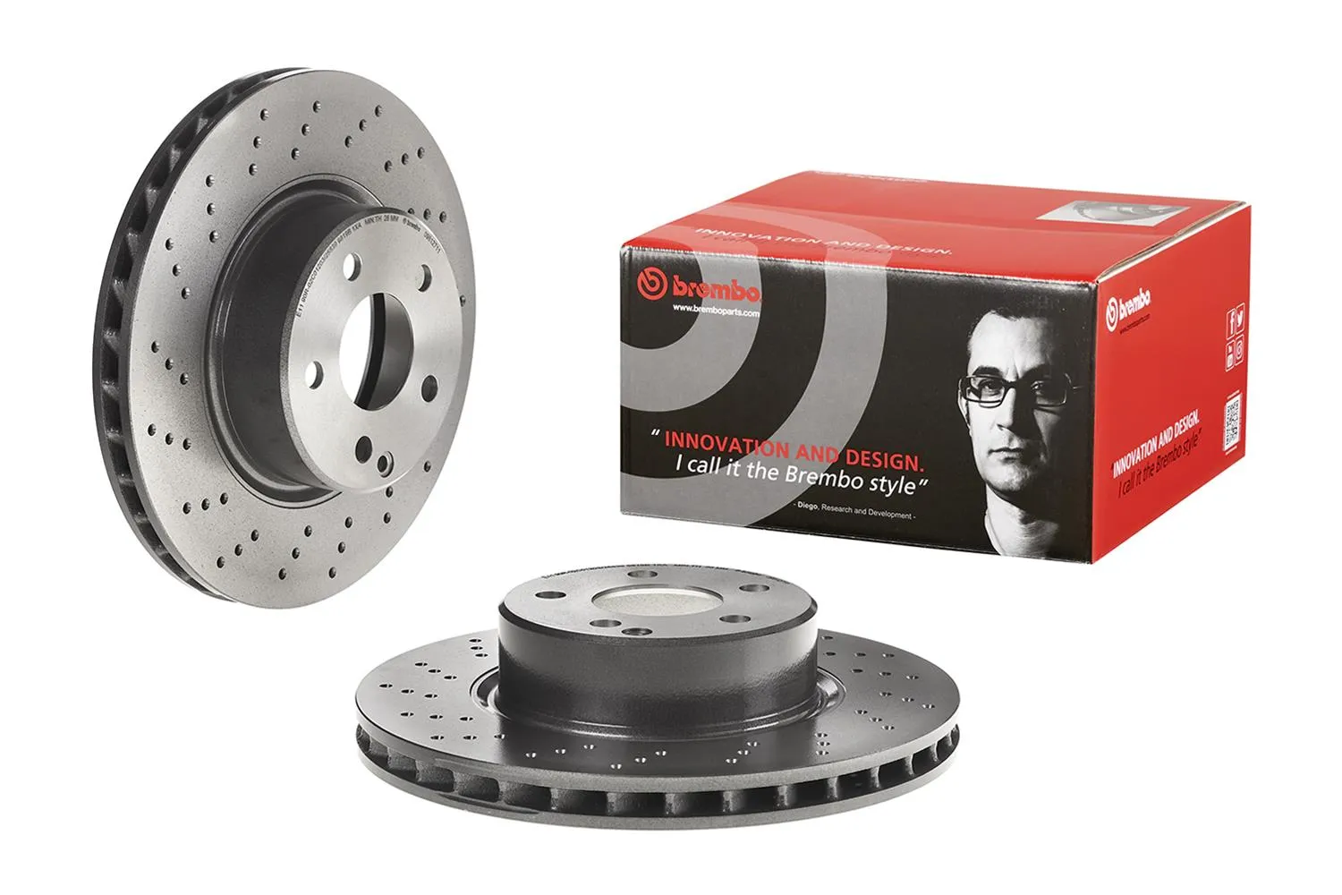 Brembo Disc Brake Pad and Rotor Kits KT00B43