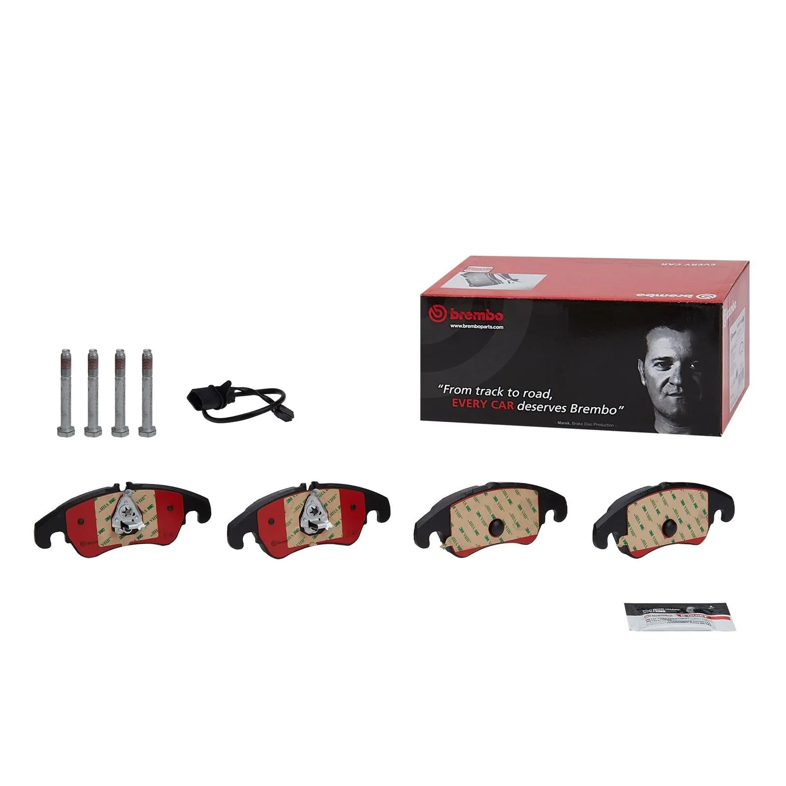 Brembo Disc Brake Pad and Rotor Kits KT04108