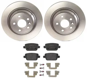 Brembo Disc Brake Pad and Rotor Kits KT04137