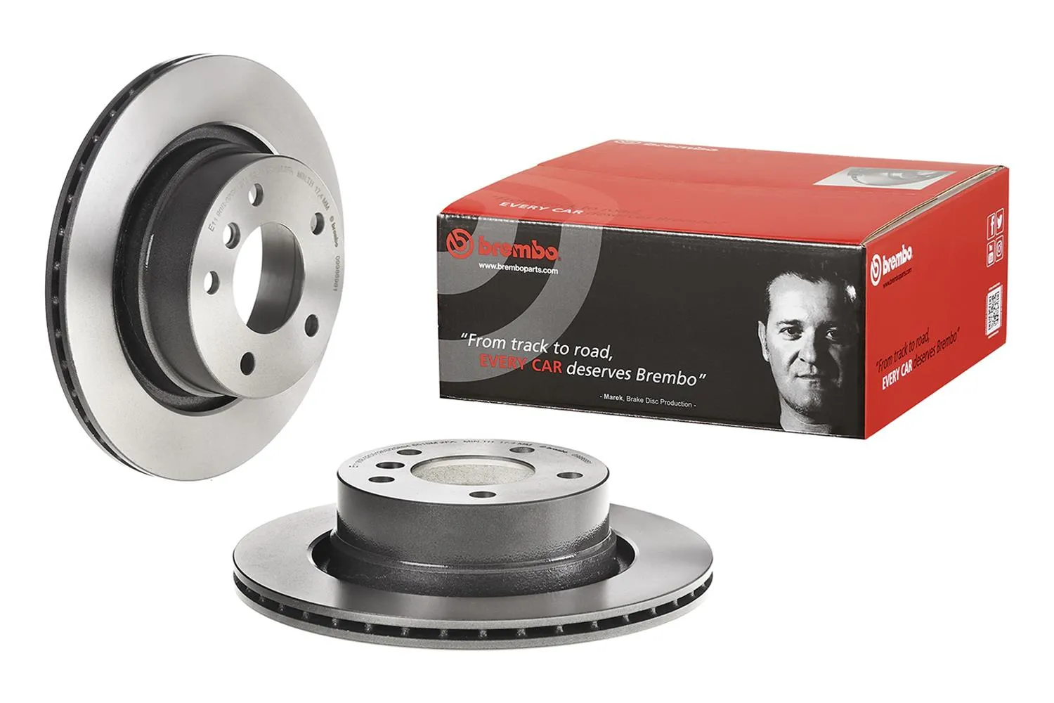 Brembo Disc Brake Pad and Rotor Kits KT04155