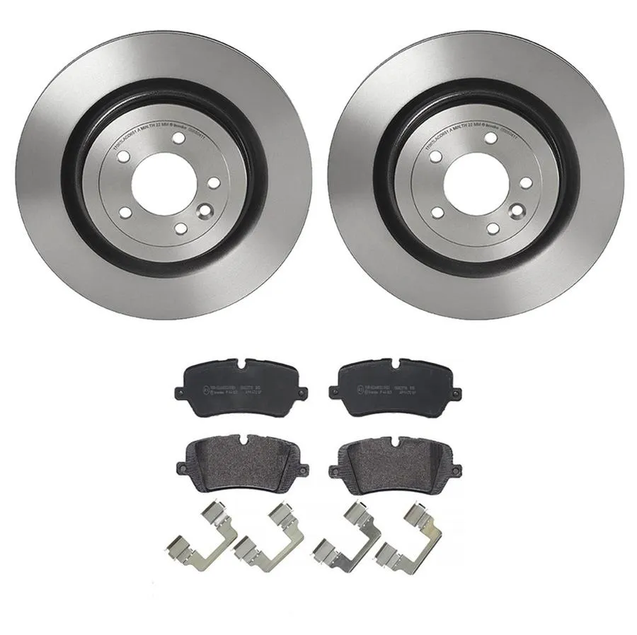 Brembo Disc Brake Pad and Rotor Kits KT04175