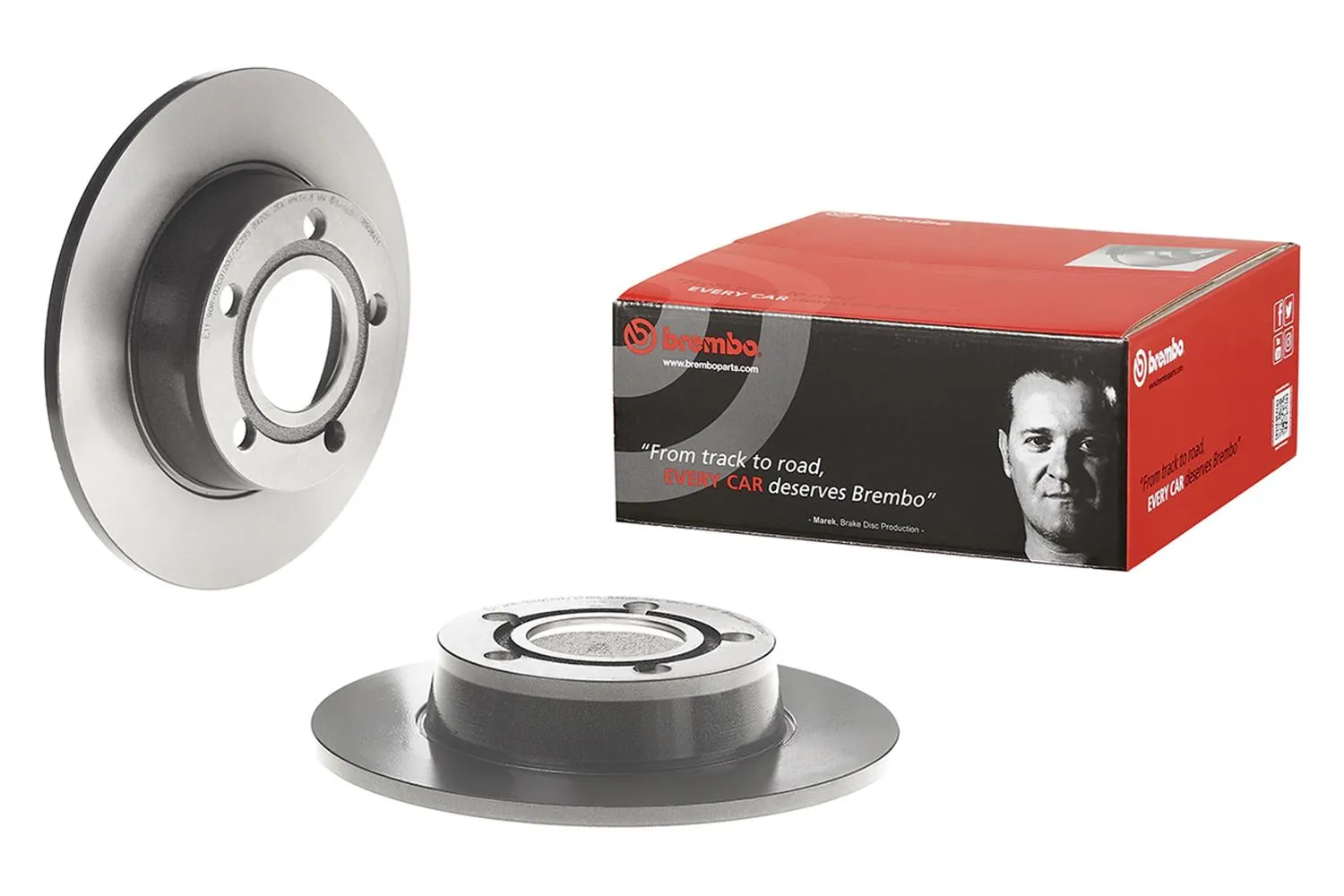 Brembo Disc Brake Pad and Rotor Kits KT04196