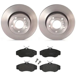 Brembo Disc Brake Pad and Rotor Kits KT04204