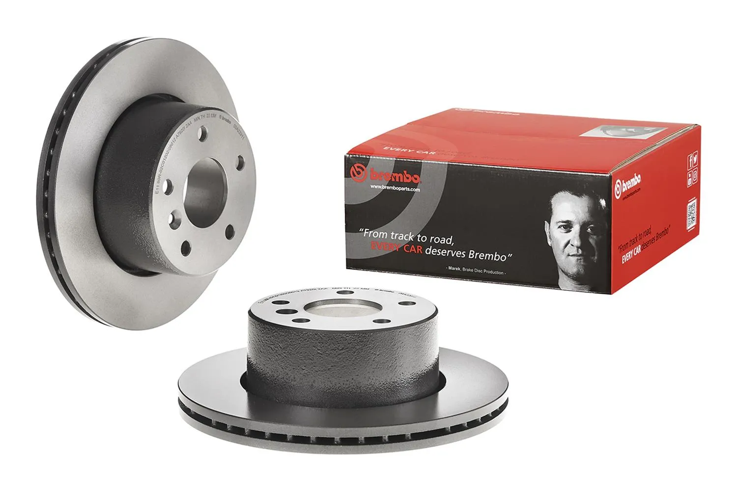 Brembo Disc Brake Pad and Rotor Kits KT04204