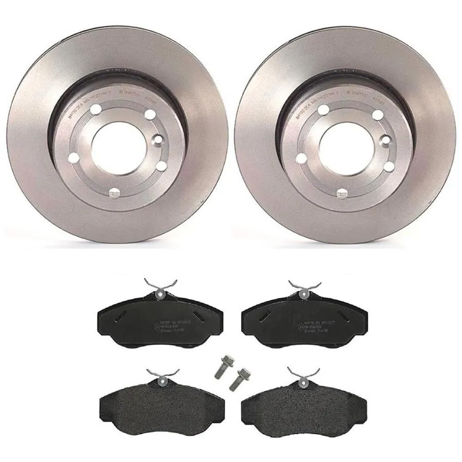 Brembo Disc Brake Pad and Rotor Kits KT04204