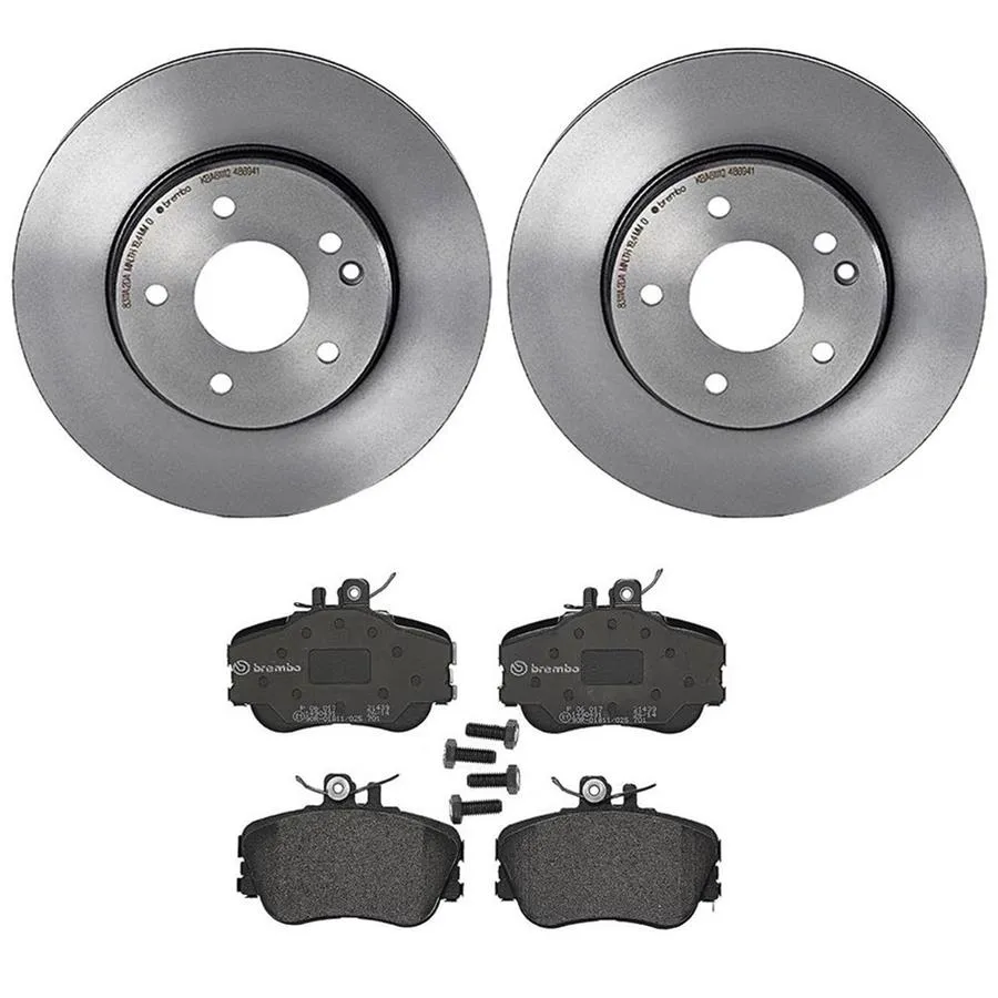 Brembo Disc Brake Pad and Rotor Kits KT04228