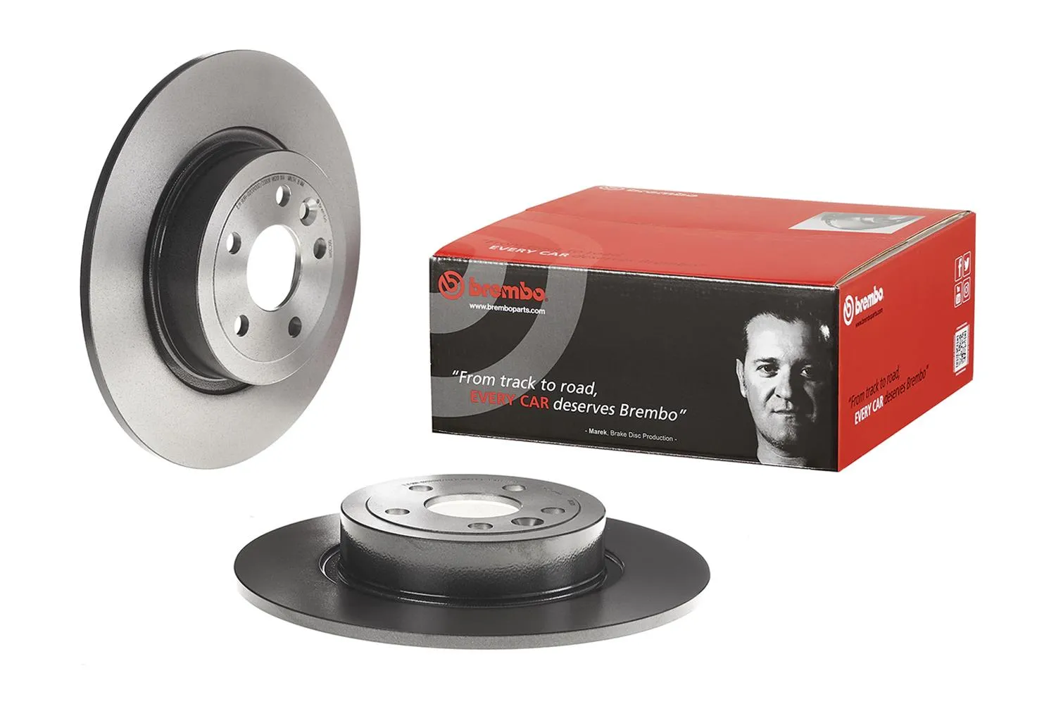 Brembo Disc Brake Pad and Rotor Kits KT04304