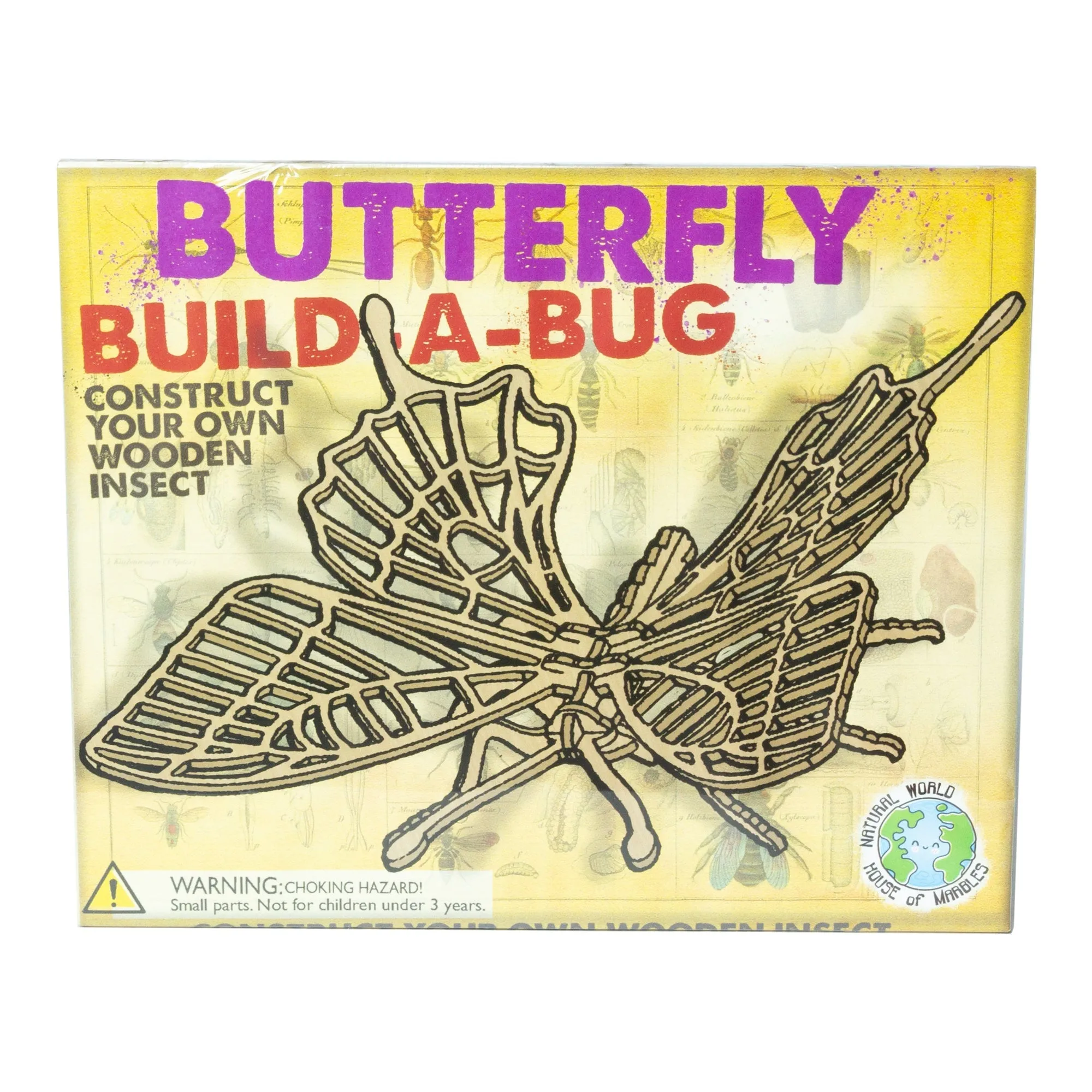 Build-a-Bug - Assort. Wooden DIY Kids Craft Kit