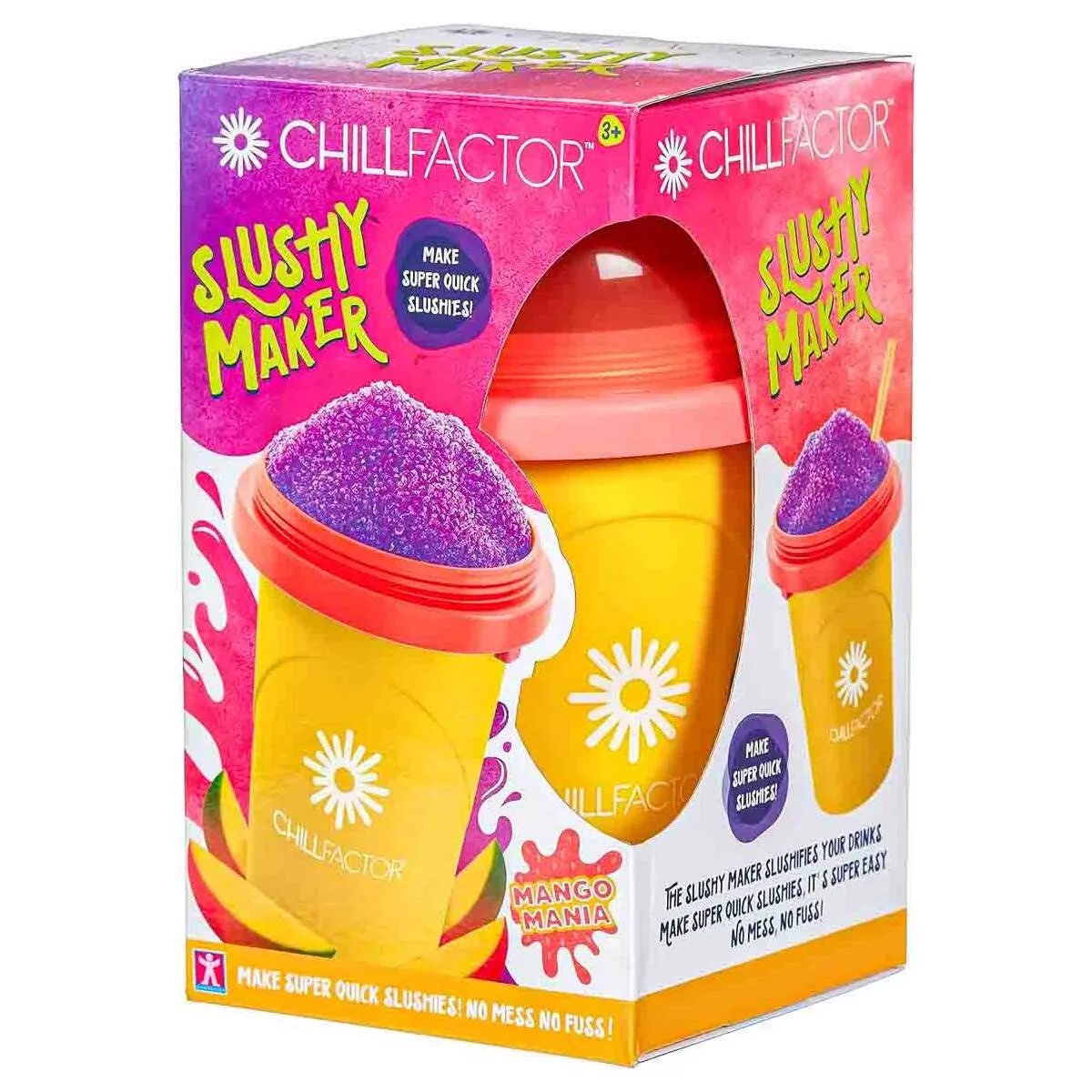 ChillFactor Slushy Maker Mango Mania