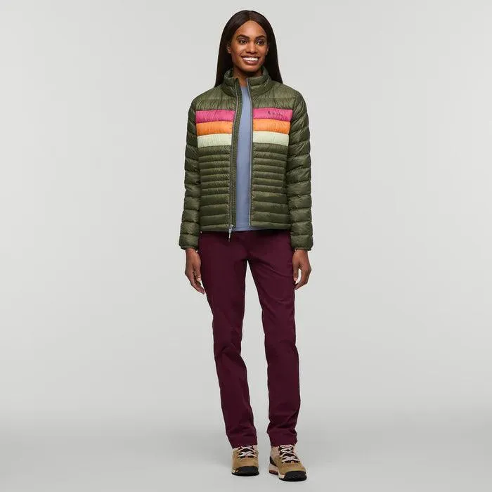 Cotopaxi Women’s Fuego Down Jacket Fatigue Stripes