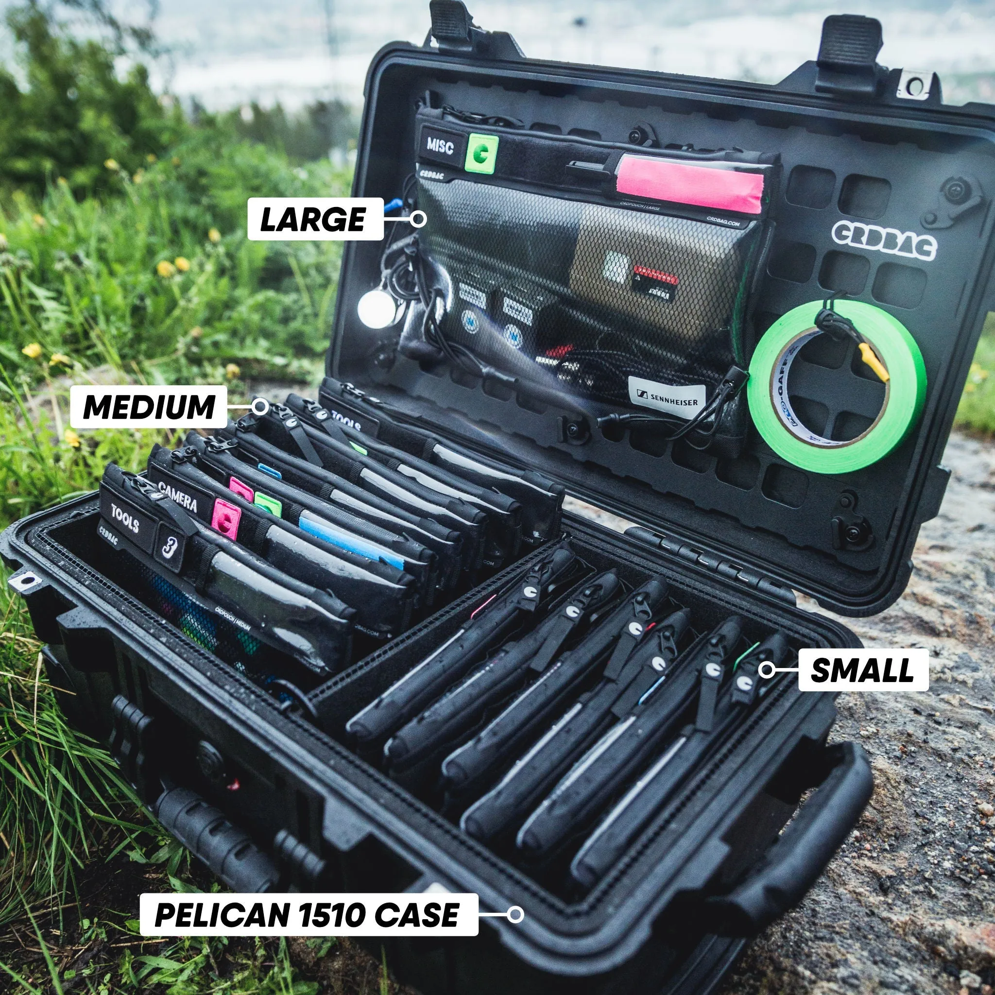 CRDPOUCH 4 Sizes Organizer Kit