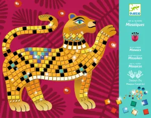 Deep in the Jungle Sticker and Jewel Mosaic Craft Kit