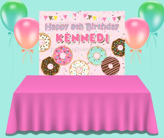 Donut Grow Up Birthday Theme - FREE SHIPPING