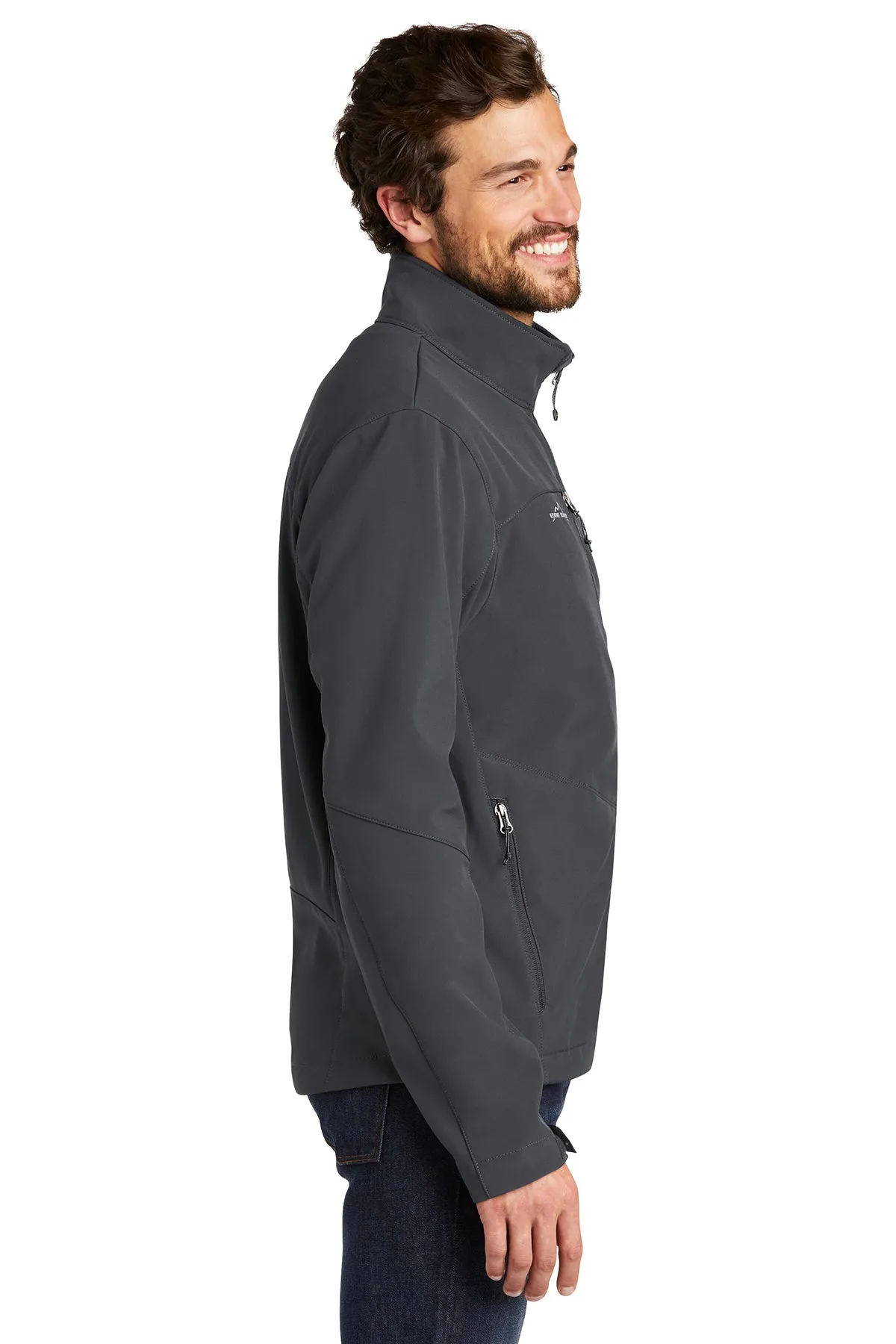 Eddie Bauer Custom Soft Shell Jackets, Grey Steel