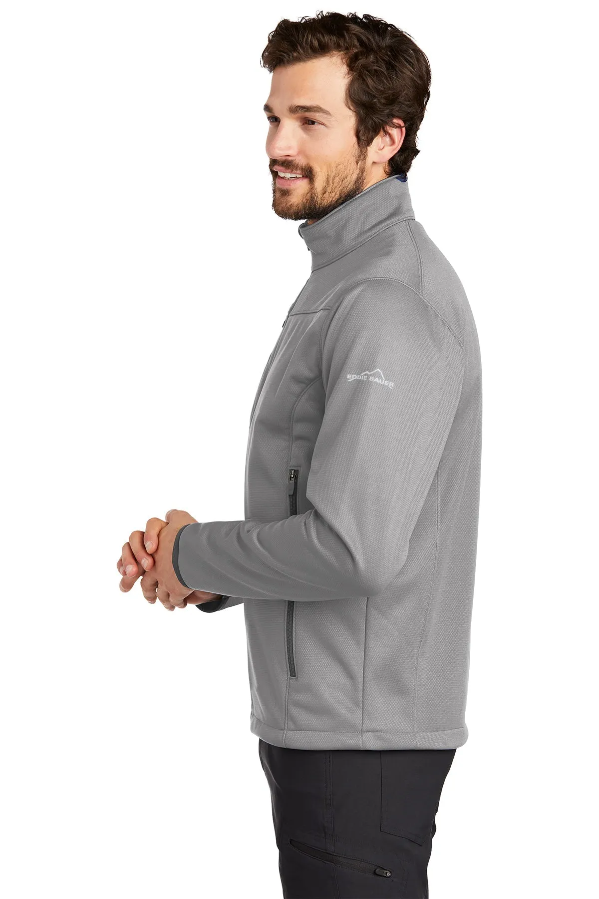 Eddie Bauer Weather-Resist Custom Soft Shell Jackets, Chrome