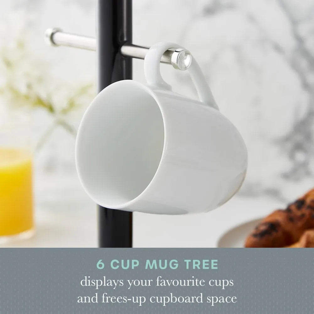 Elegance Towel Pole and Mug Tree Set