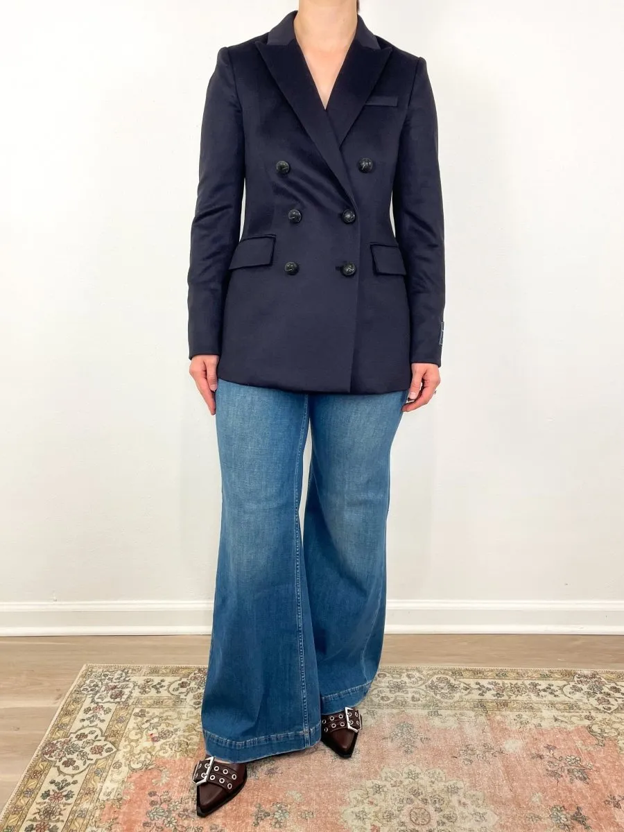 Ellette Dickey Jacket in Navy