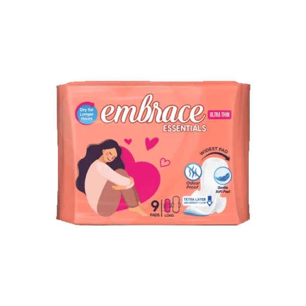 EMBRACE ULTRA THIN ESSENTIALS 9PADS