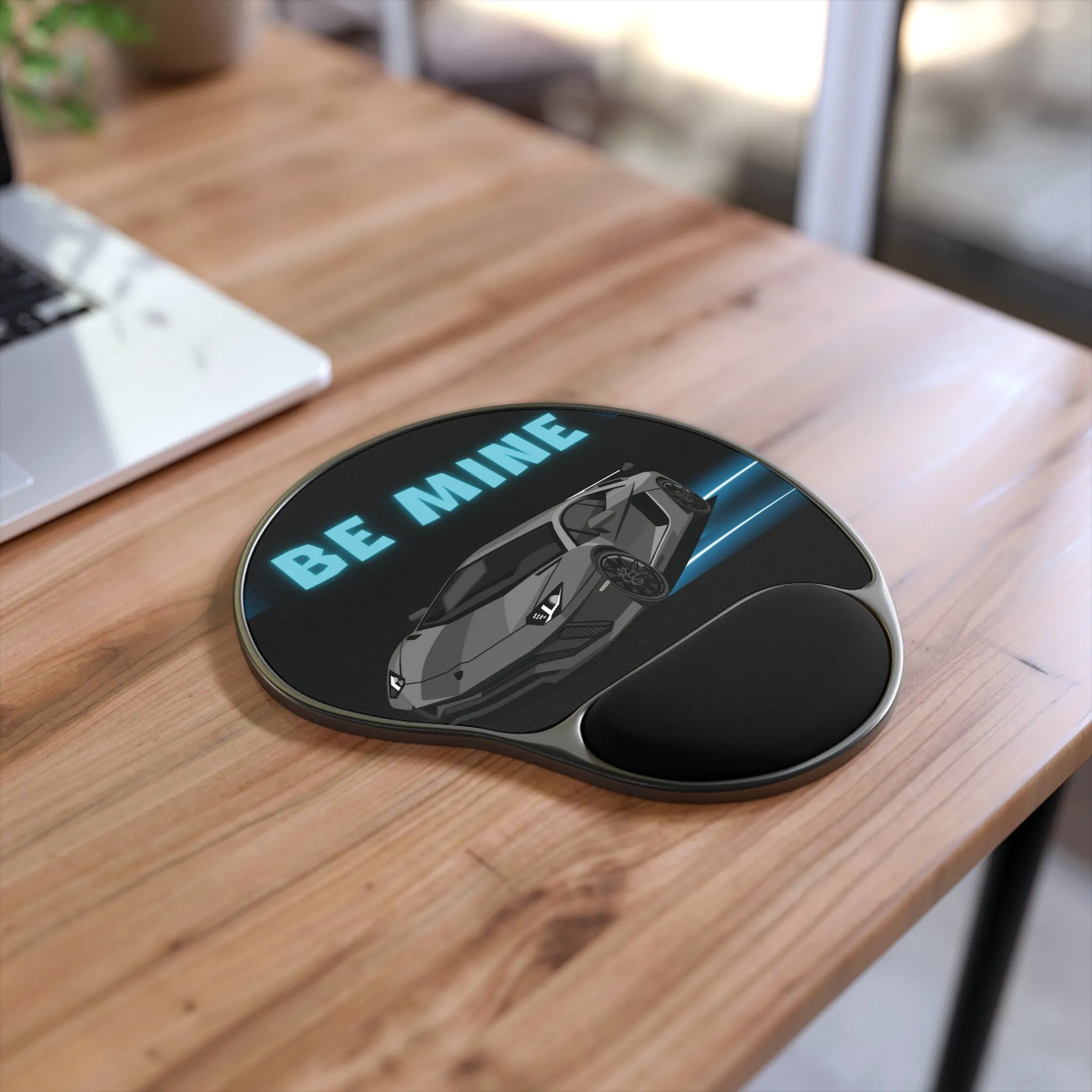 Ergonomics Customized Mouse Pad With Wrist Rest - Sports Car Design