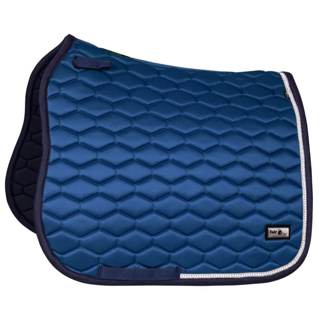 FairPlay Hexagon Pearl Dressage Saddle Pad PETROL PONY