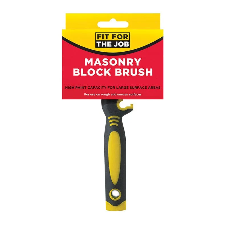 FFJ Masonry Exterior Block Brush