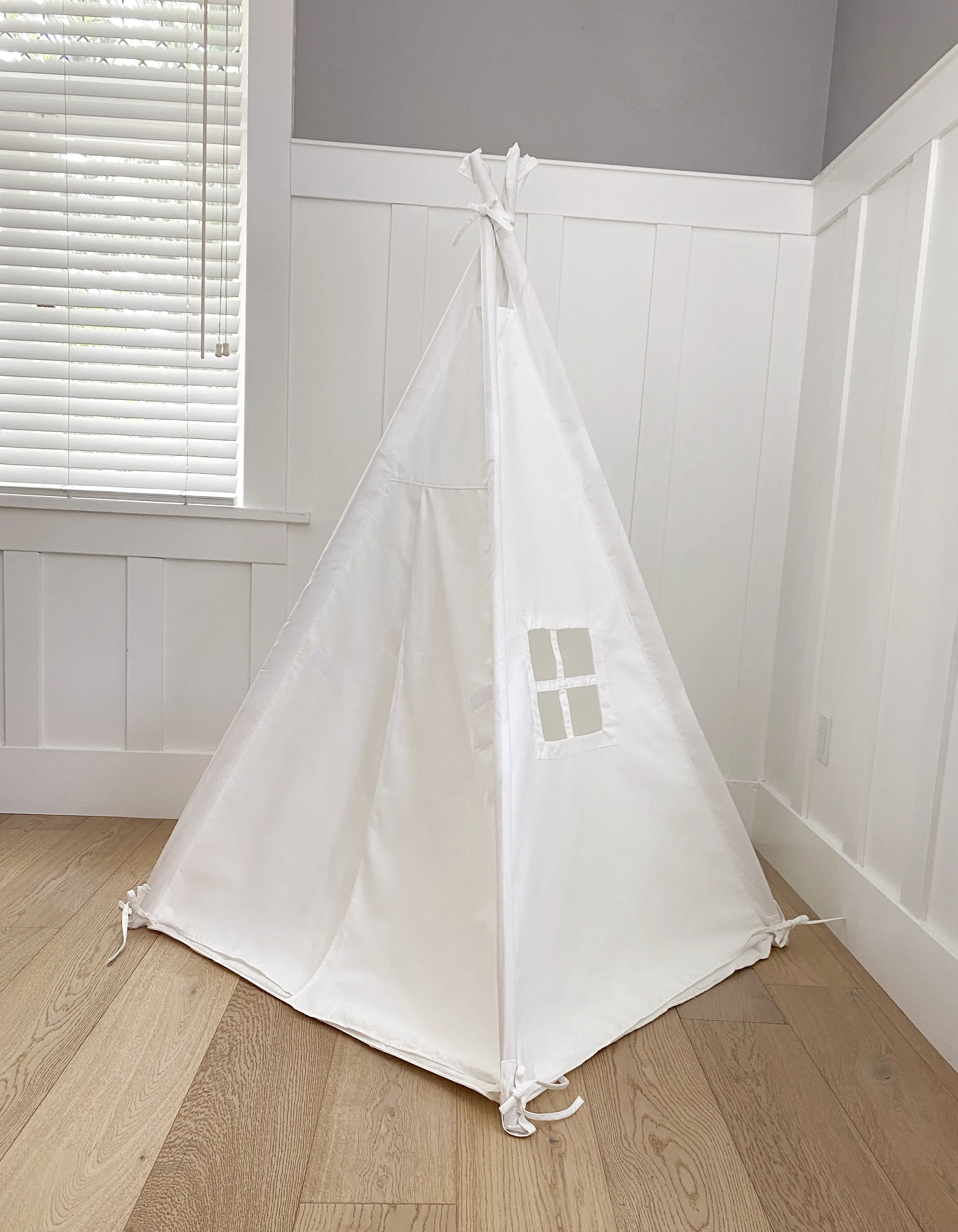 Handmade Kids Play Tent in Cotton Canvas