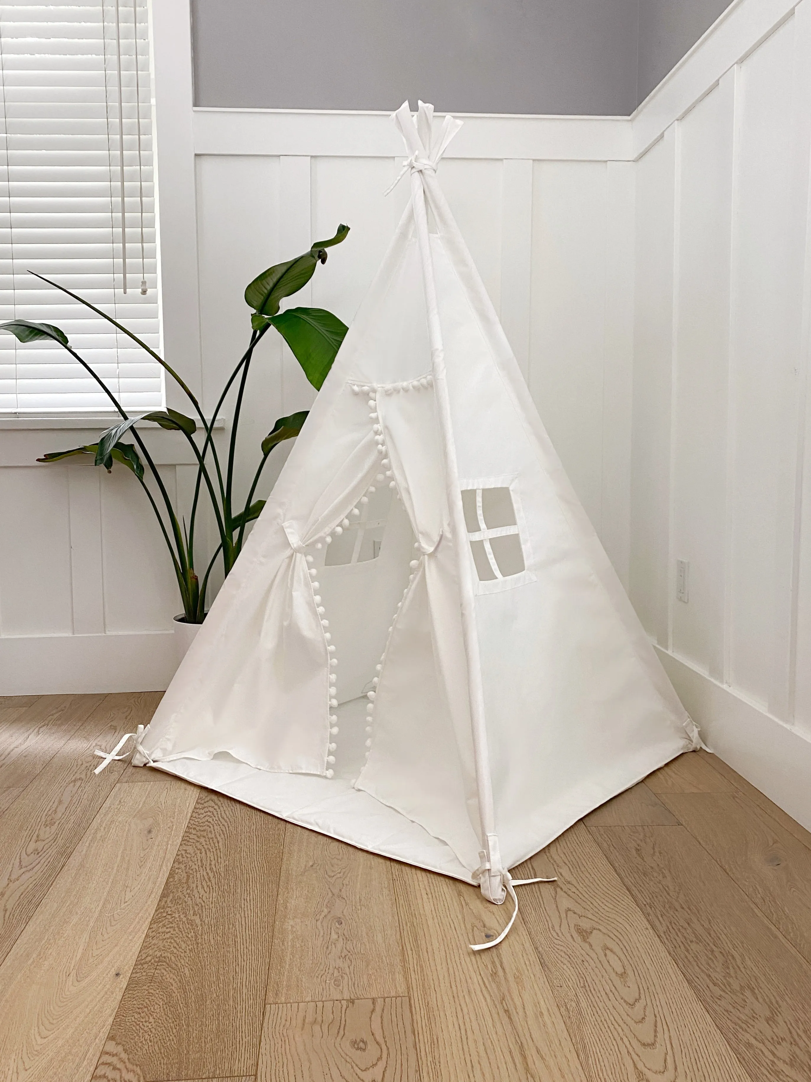 Handmade Kids Play Tent in Cotton Canvas