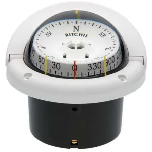 Helmsman Flush Mount White Compass